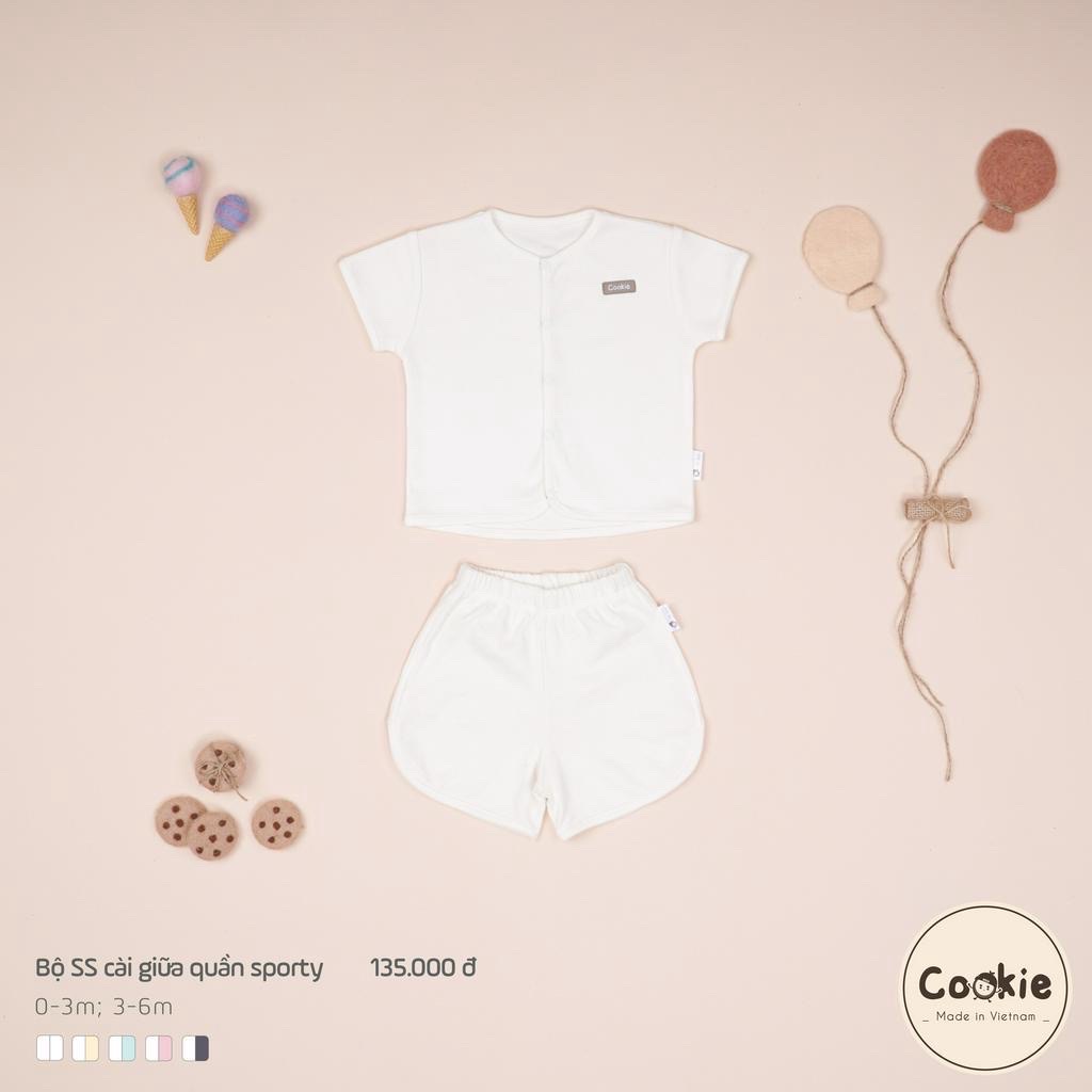 Bộ sơ sinh cài giữa Sporty COOKIE