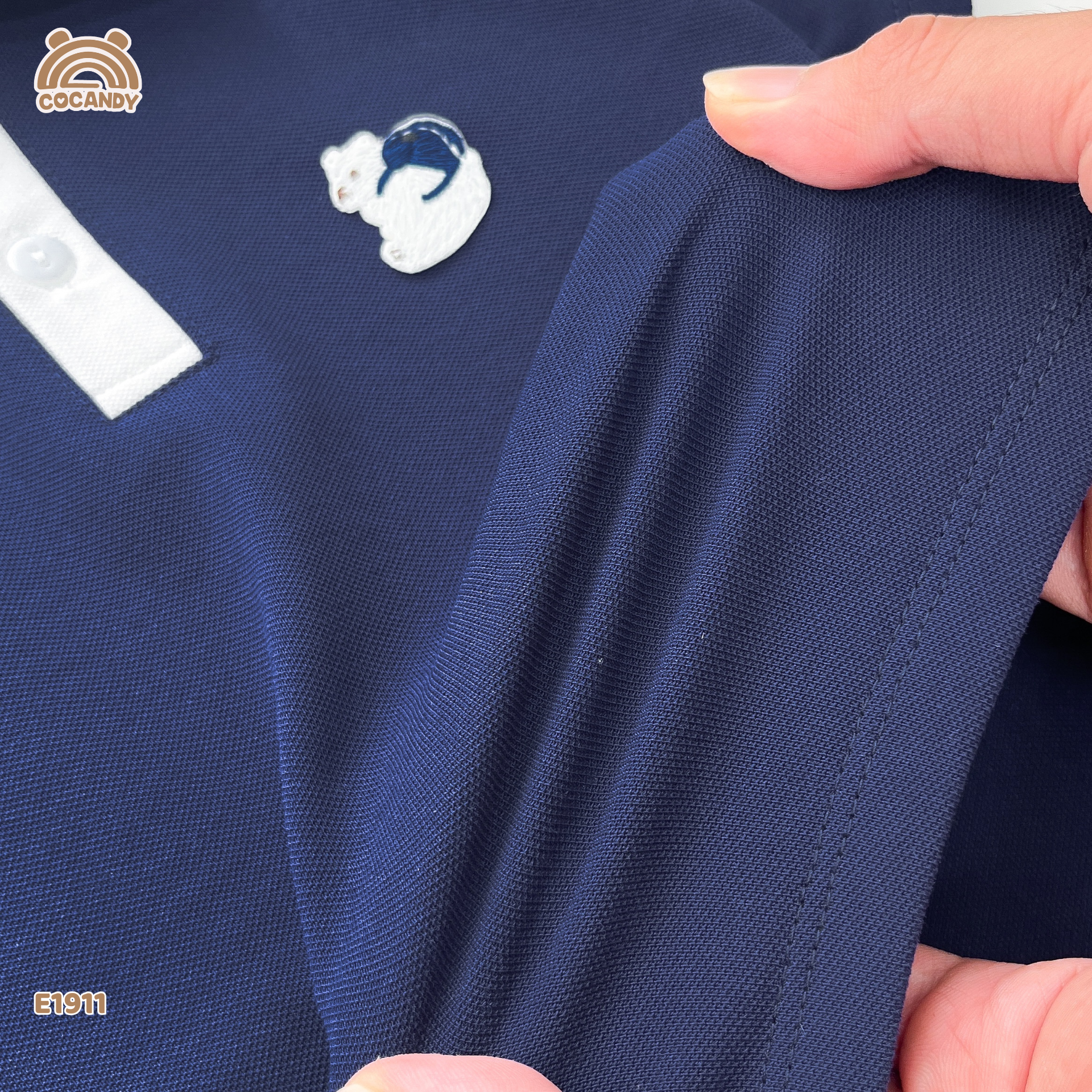 Áo cộc polo XANH THAN tag sóc_thumbnail_2