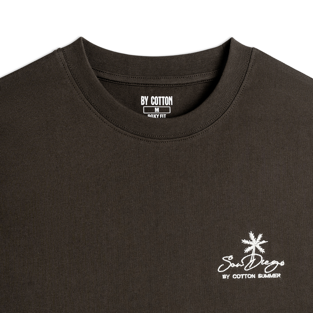 Áo Thun Cotton In Góc Ngực San Diego Form Boxy_thumbnail_23
