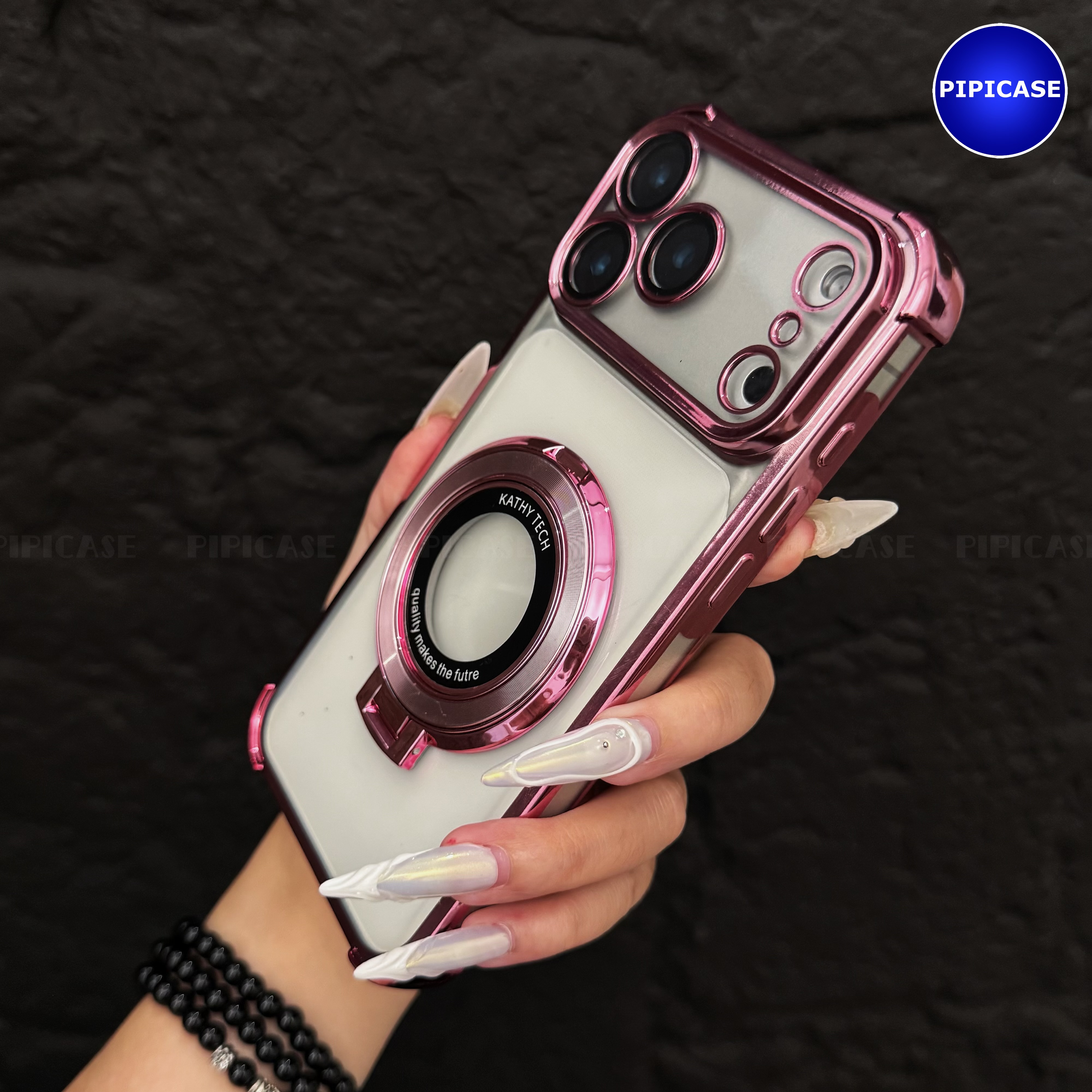 Ốp Lưng iPhone 17 Pro - Ven - Hồng_thumbnail_13