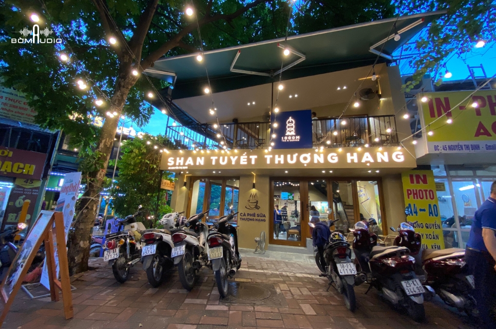 Khai Vị Cùng Dàn Âm Thanh RCF Hơn 60 Triệu Tại 1000M Tea & Coffee