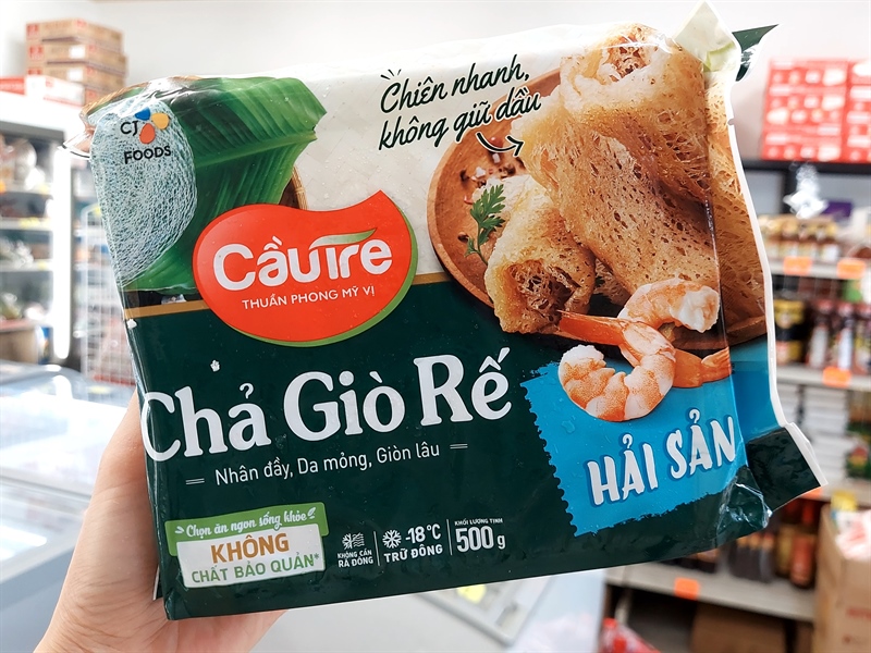 Chả giò rế hải sản cầu tre 500gr ( gói )