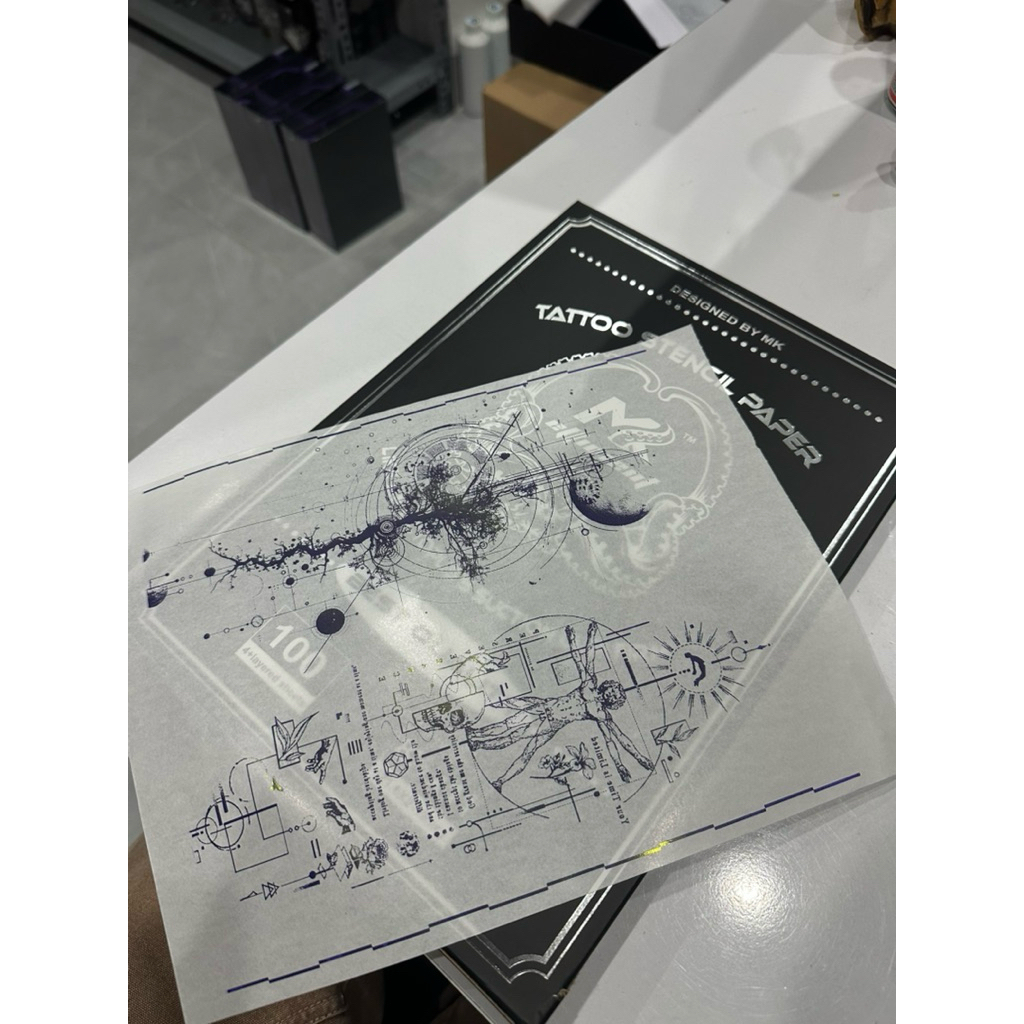 Giấy than MK (A4)  - Giấy than nhiệt 4 lớp - Hộp 100 tờ