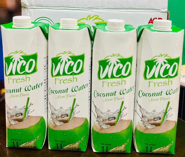 Nước dừa Vico 1l ( hộp )