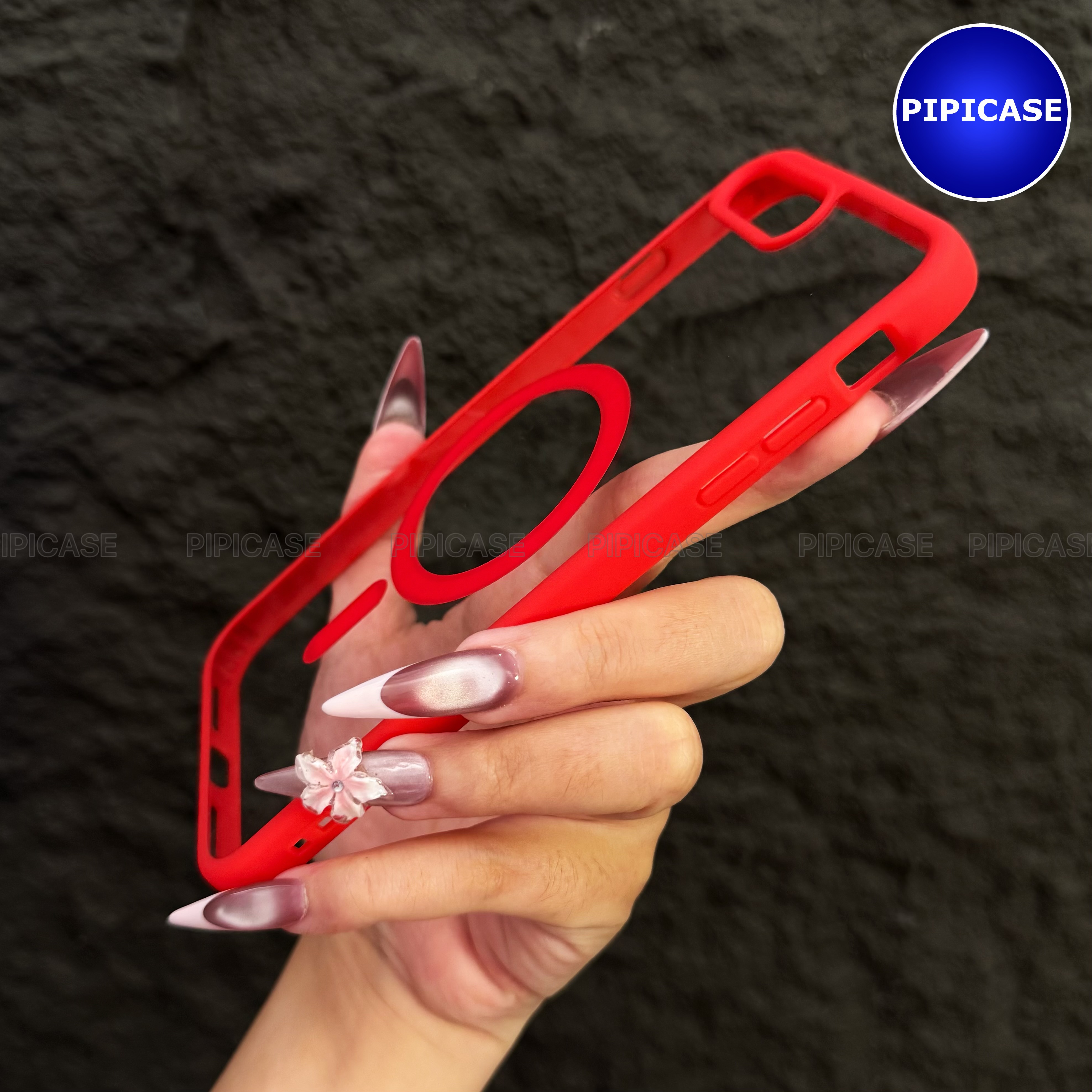 Ốp Lưng iPhone 7 Plus / 8 Plus - Chic - Đỏ Tươi_thumbnail_3