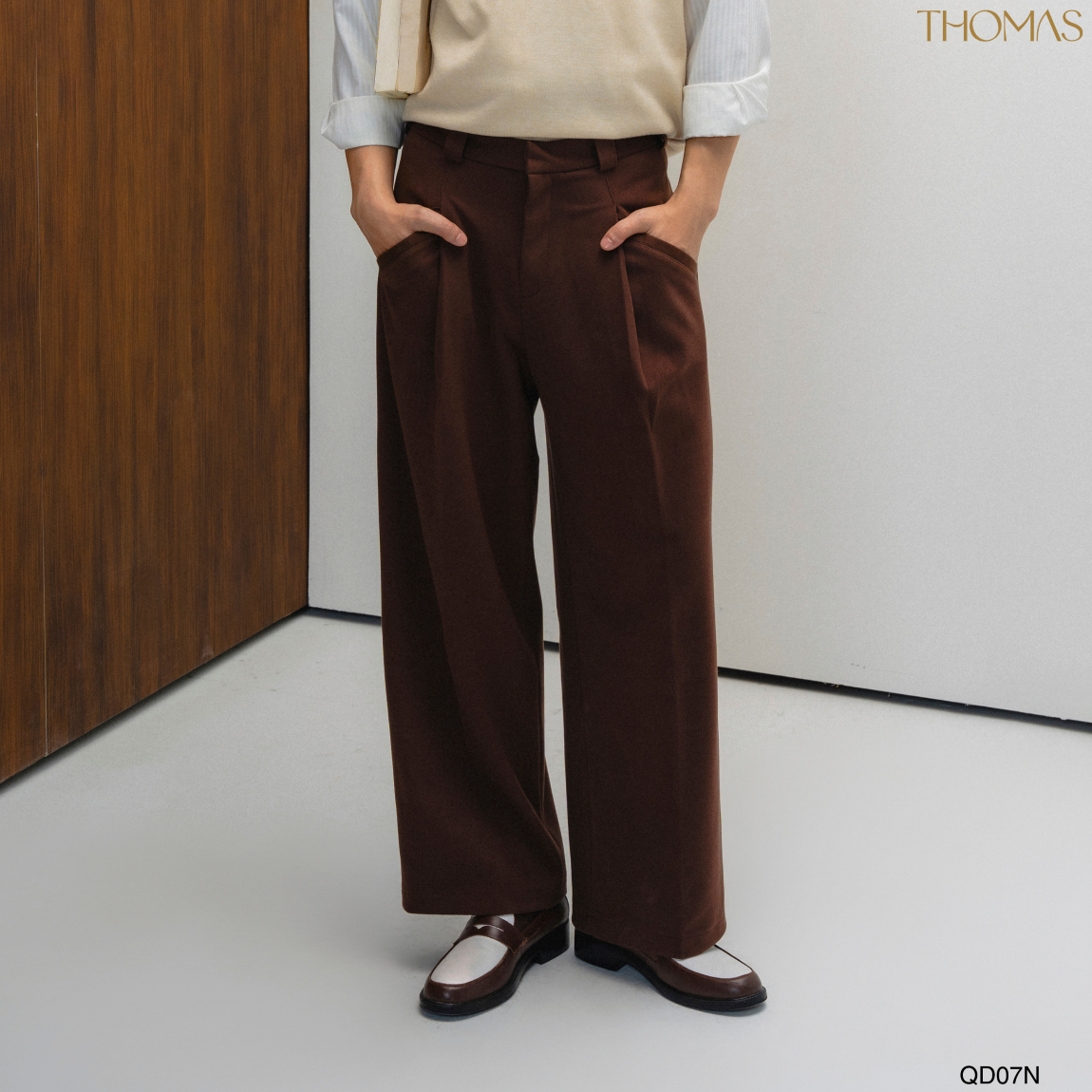 Quần Dài  Sweet trousers Vải Dạ Form Straight_thumbnail_6