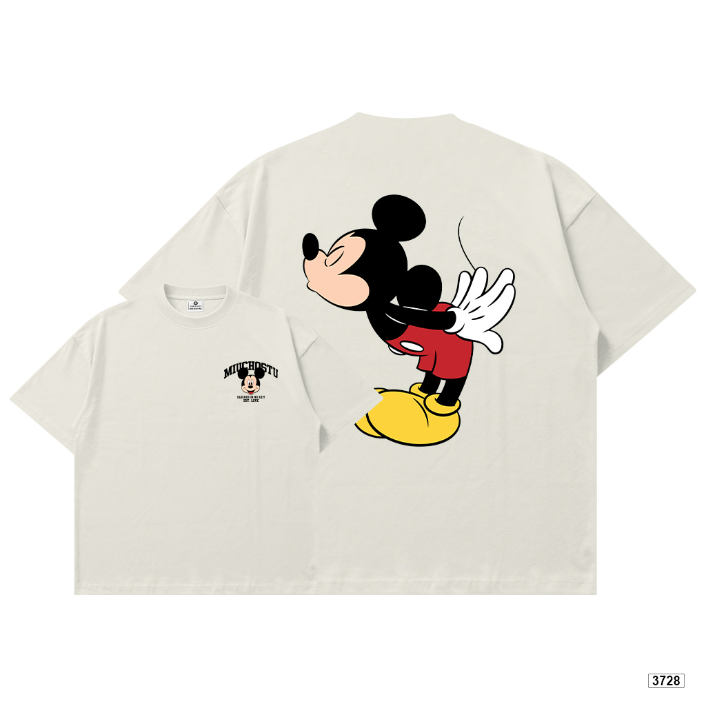 Áo thun boxy couple Chuột Miickey và Minniie Miucho 3727_thumbnail_23