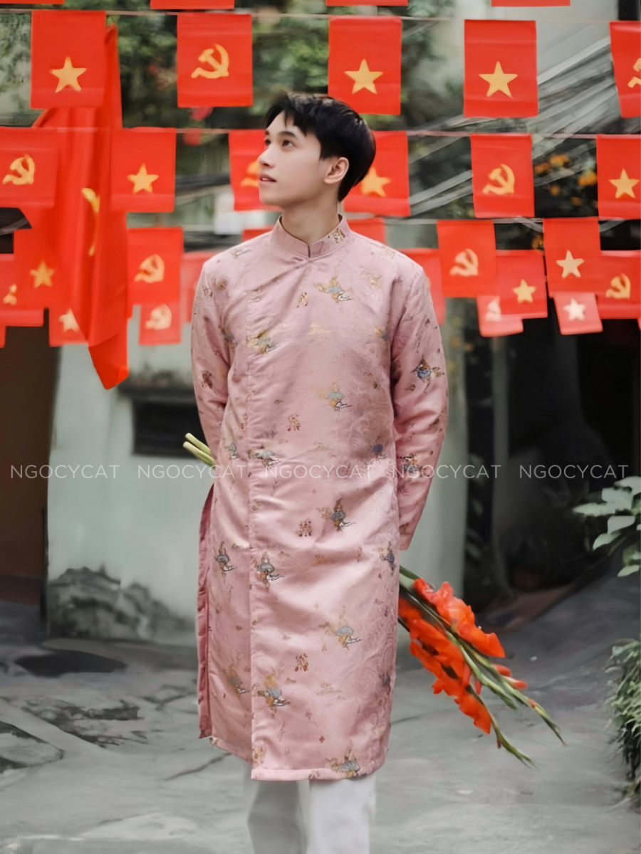 Áo Dài Nam Mây Hồng_thumbnail_3