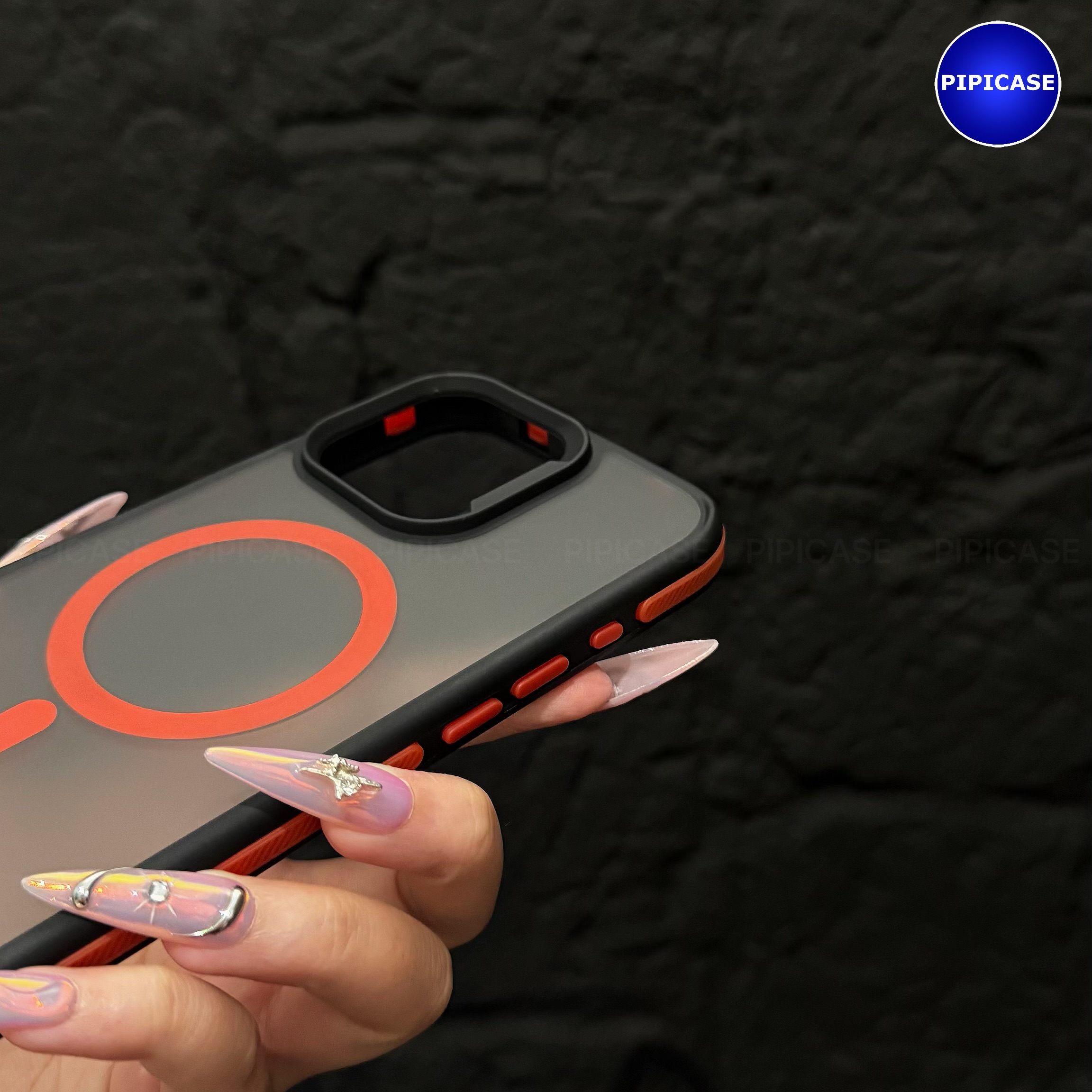 Ốp Lưng iPhone 15 Pro Max - Map - Đỏ_thumbnail_5