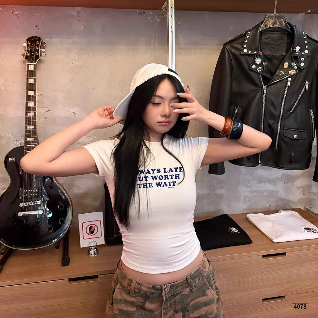 Áo thun babytee nữ form ôm tôn dáng Beezy 4078_thumbnail_5
