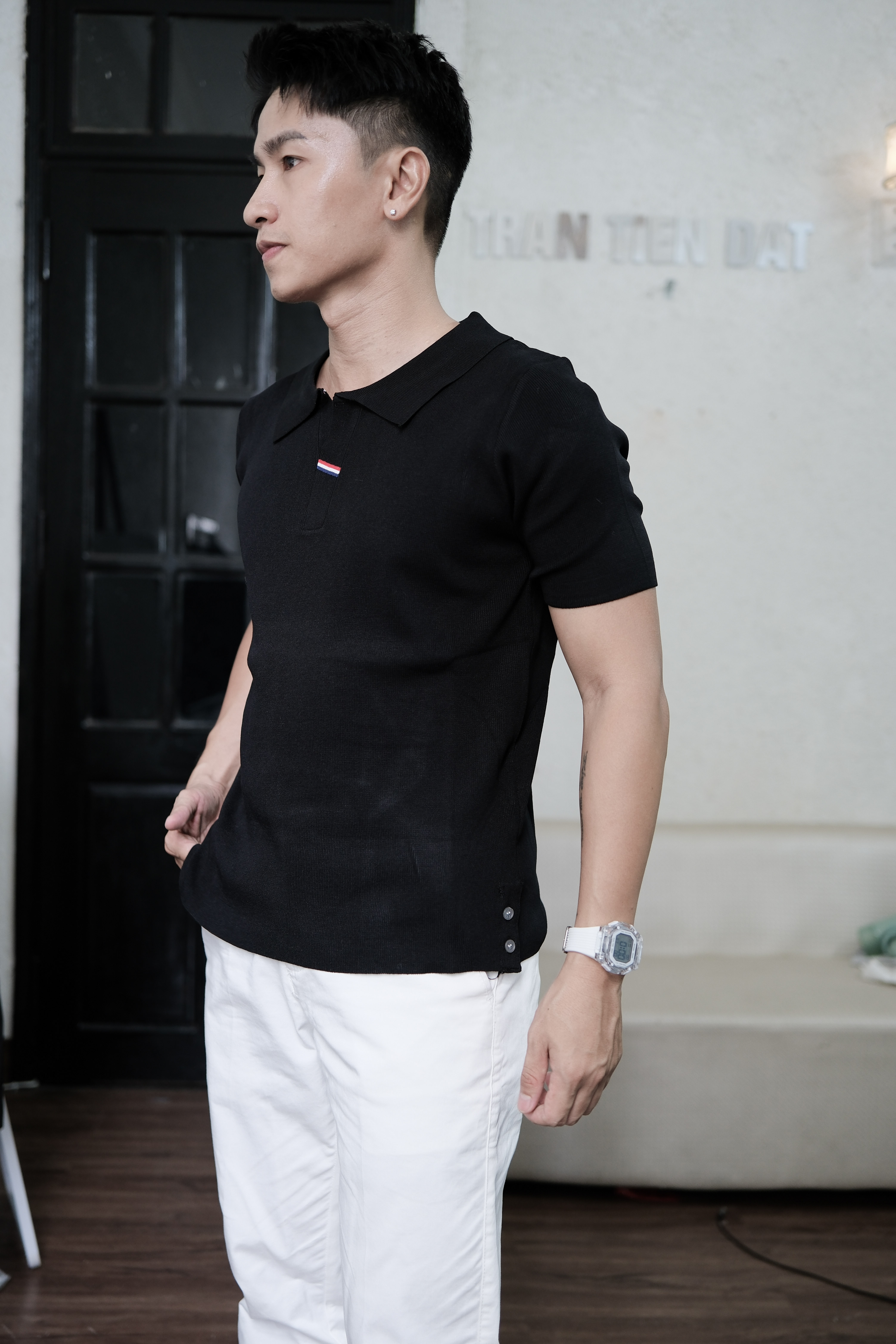 PA7 - Áo Polo Nam Tay Ngắn Cổ Bẻ Đơn Giản, Chất Liệu Không Nhăn, Phù Hợp Đi Làm Và Daily_thumbnail_7