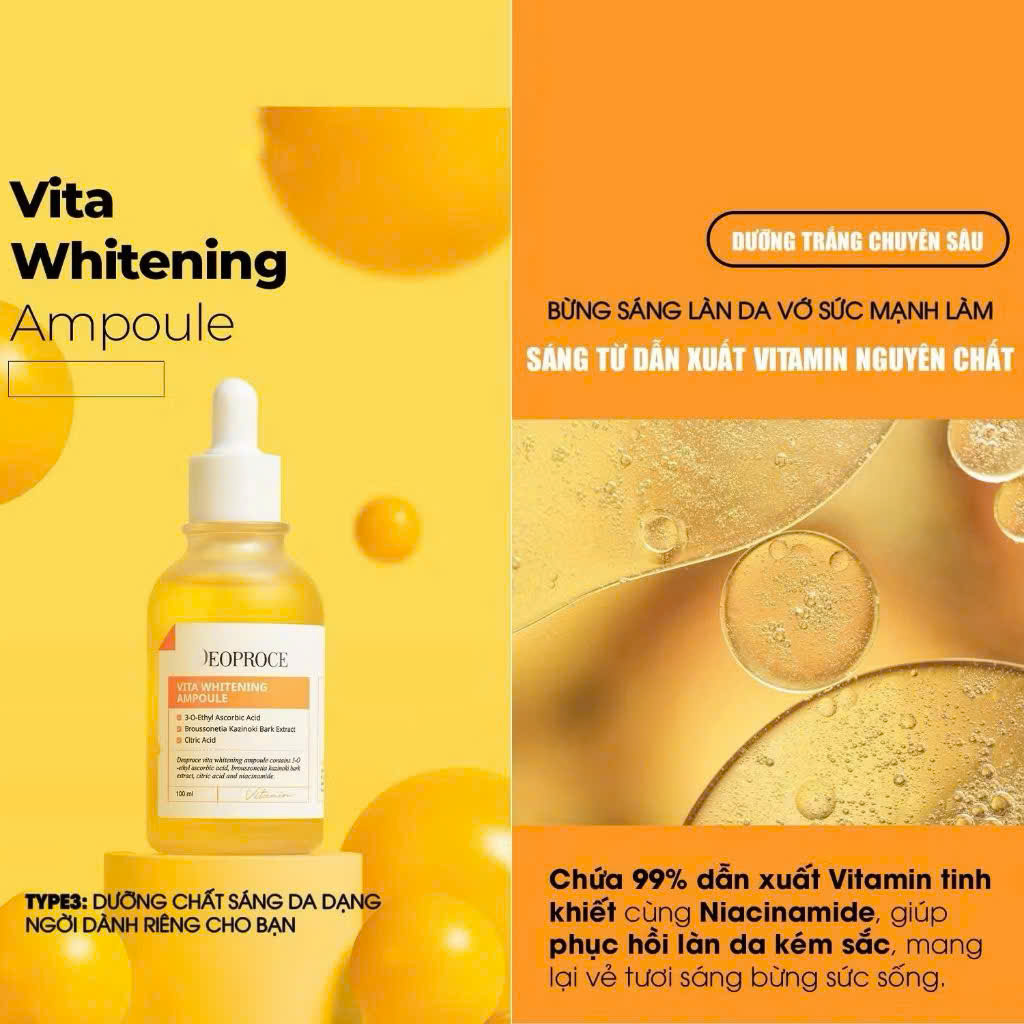 SERUM AMPOULE DEOPROCE VITA WHITENING