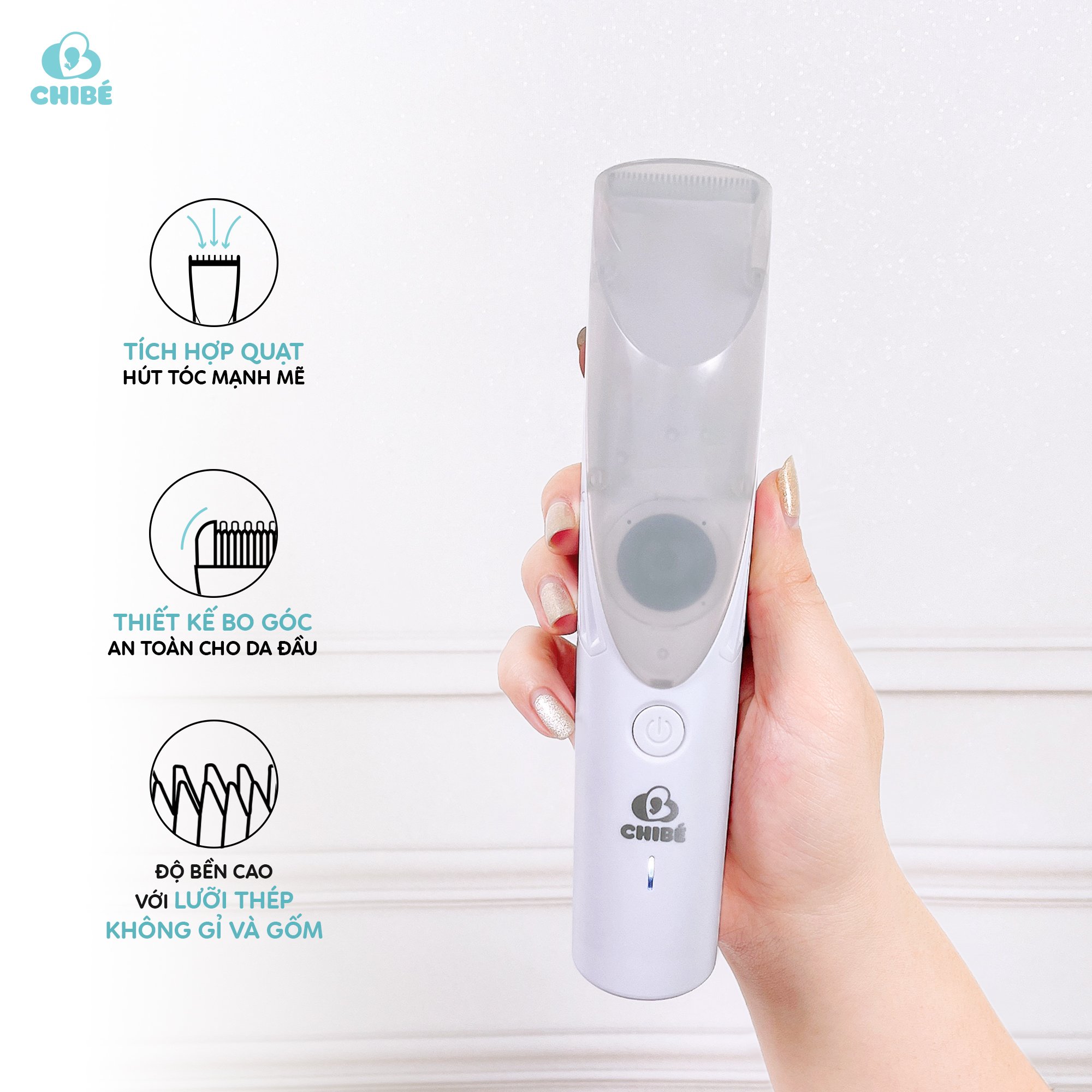 Tông đơ hút tóc trẻ em CHIBE