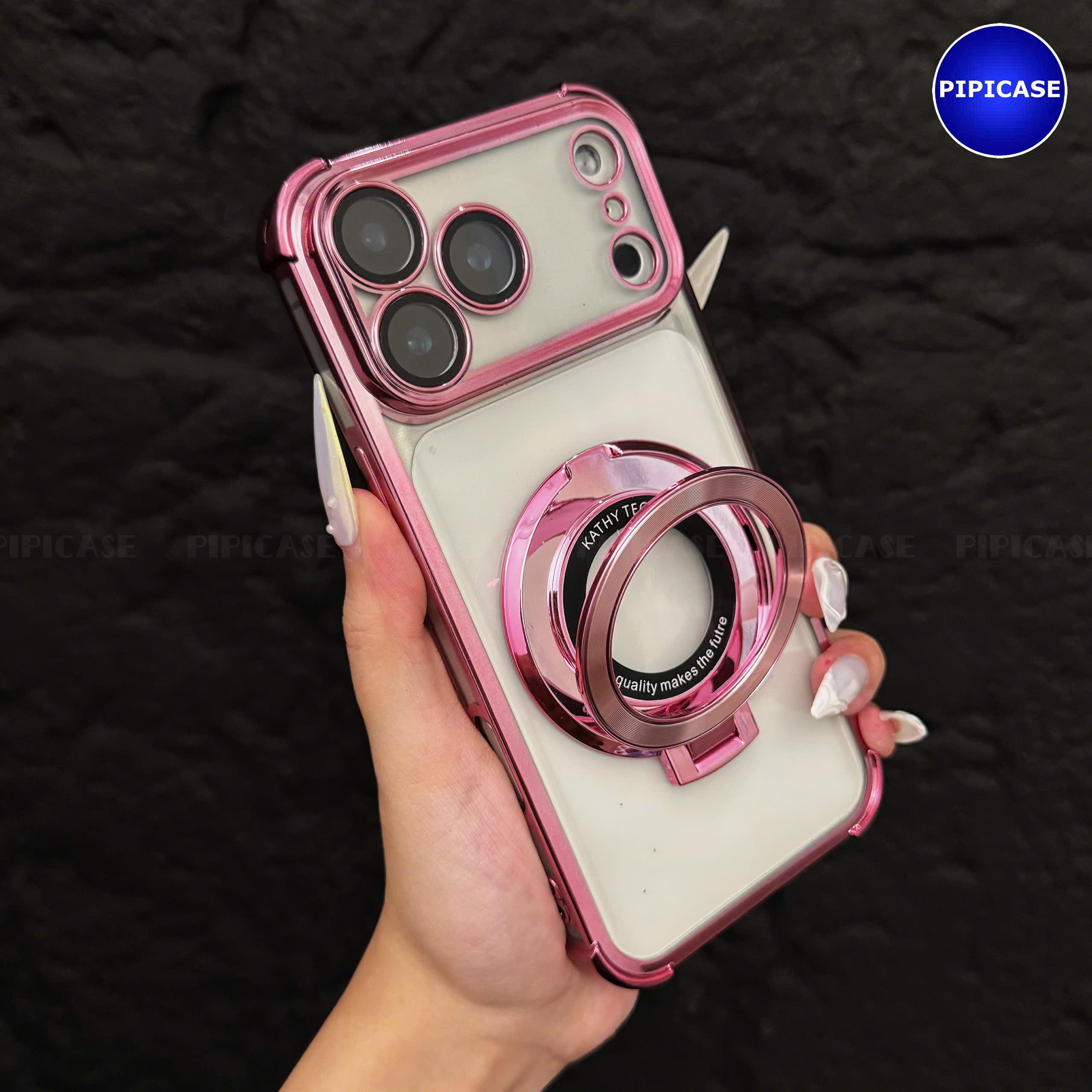 Ốp Lưng iPhone 17 Pro - Ven - Hồng_thumbnail_17