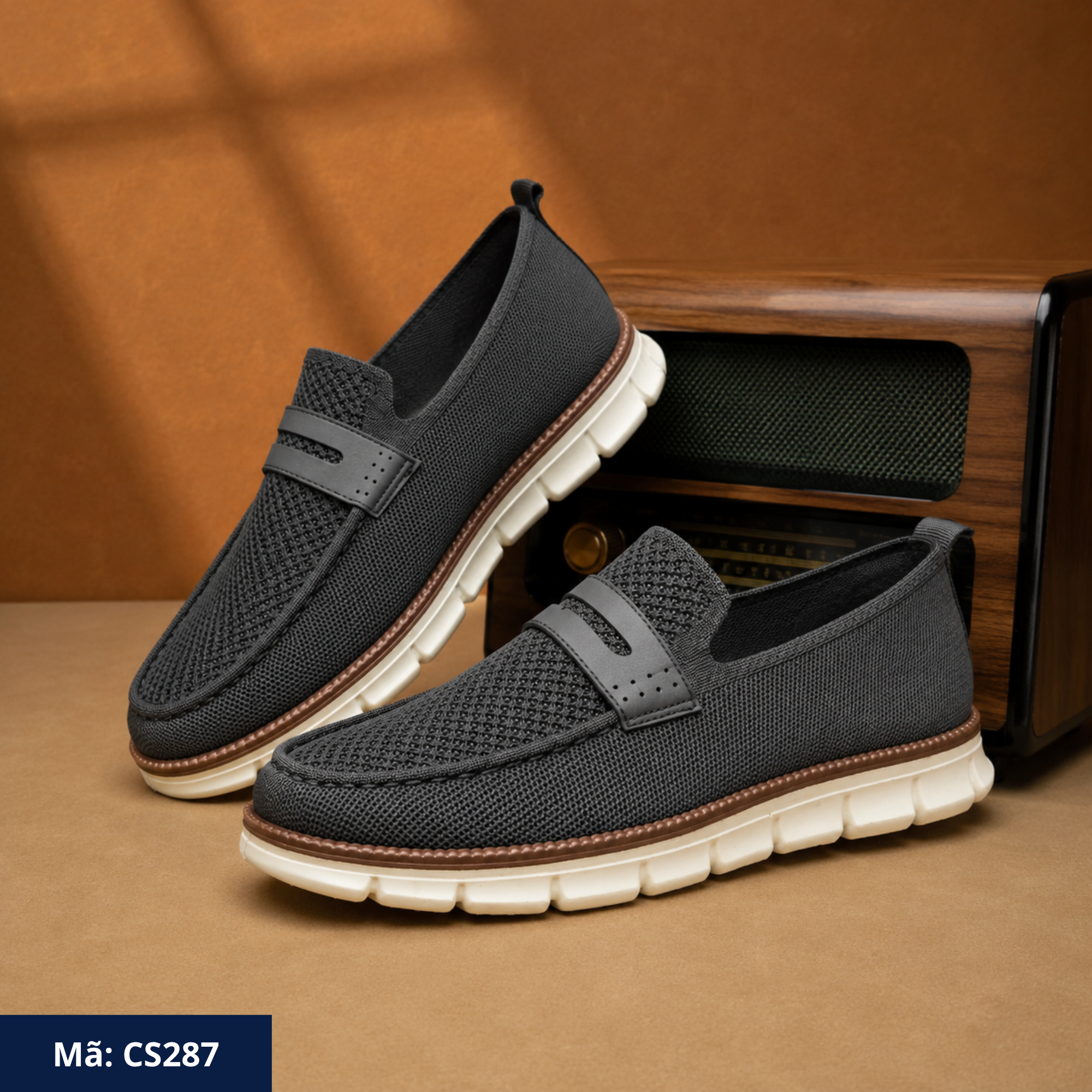 Giày lười nam hè, siêu nhẹ CS287