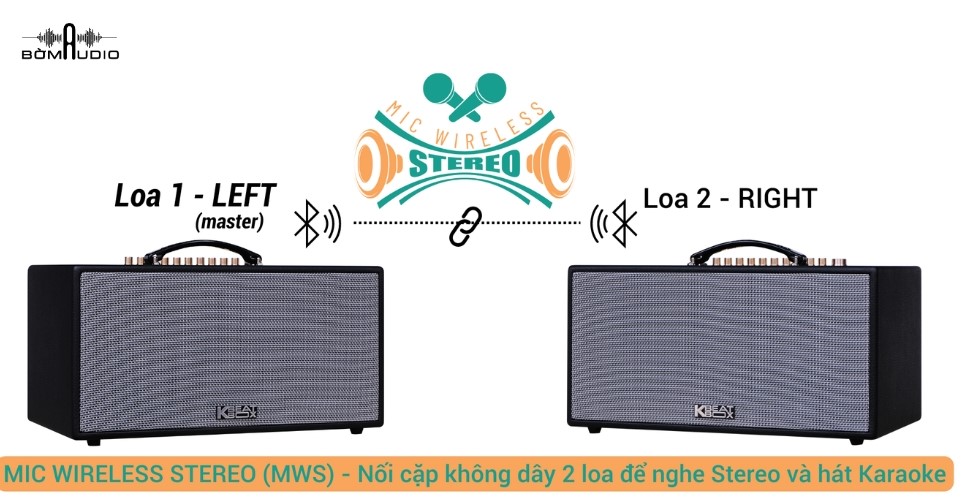 Công nghệ Mic Wireless Stereo (MWS)