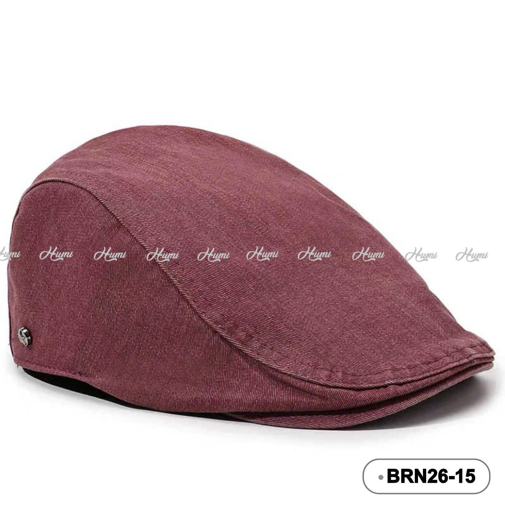 MŨ BERET NAM COTTON (BRN26-15 Đỏ)