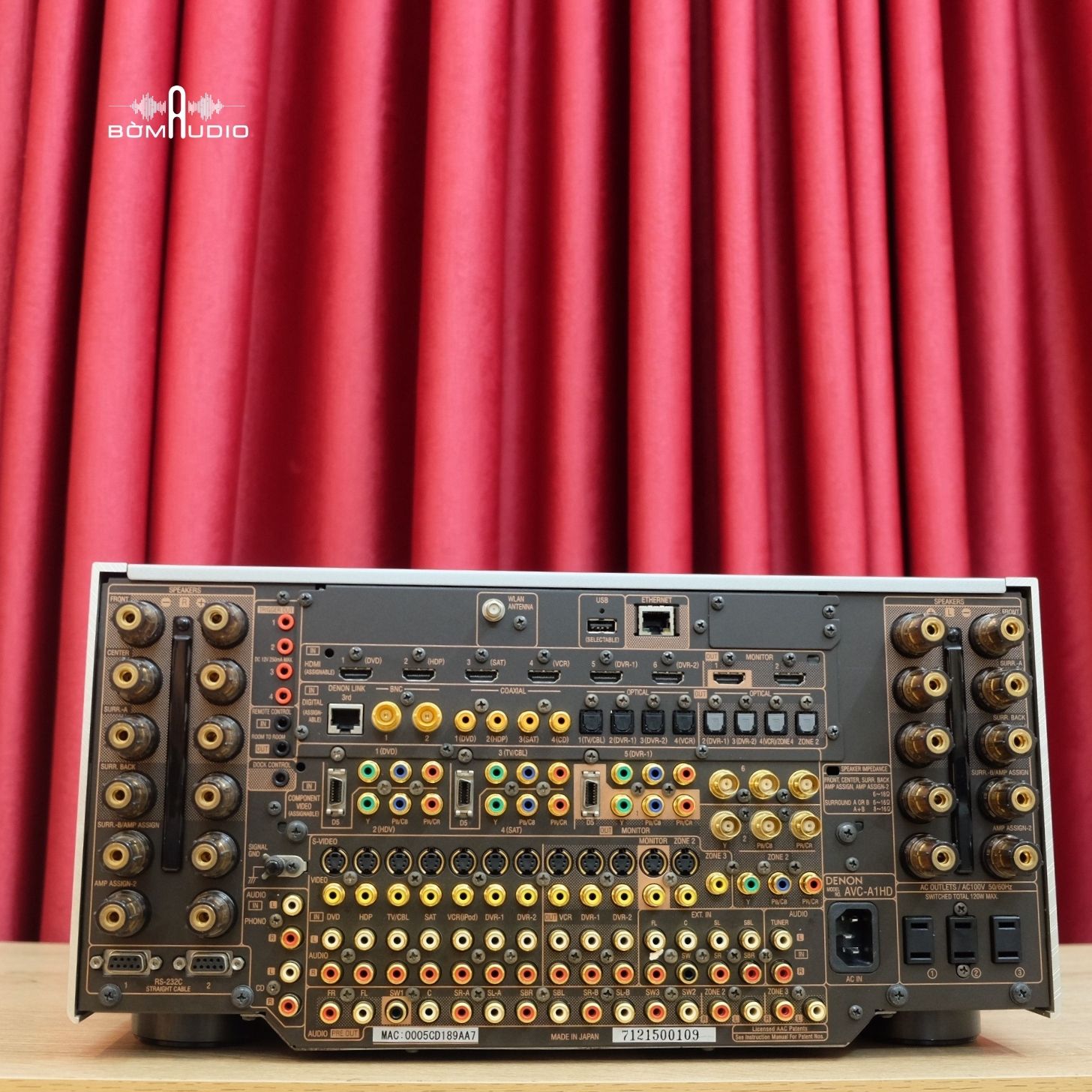 [FLAGSHIP- LIKENEW 99%] Amply Đa Kênh DENON AVC-A1HD_thumbnail_1