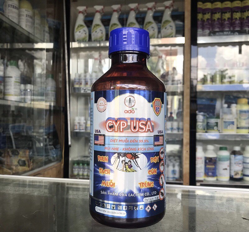 Thuốc diệt côn trùng Cyp USA 100EC 1 Lít