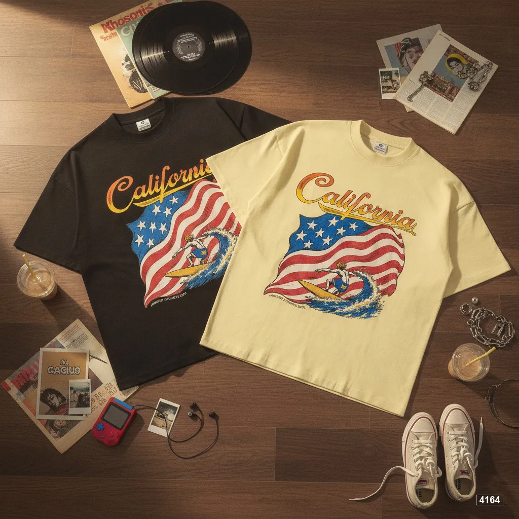 Áo thun boxy nam nữ street style California Miucho 4164_thumbnail_7