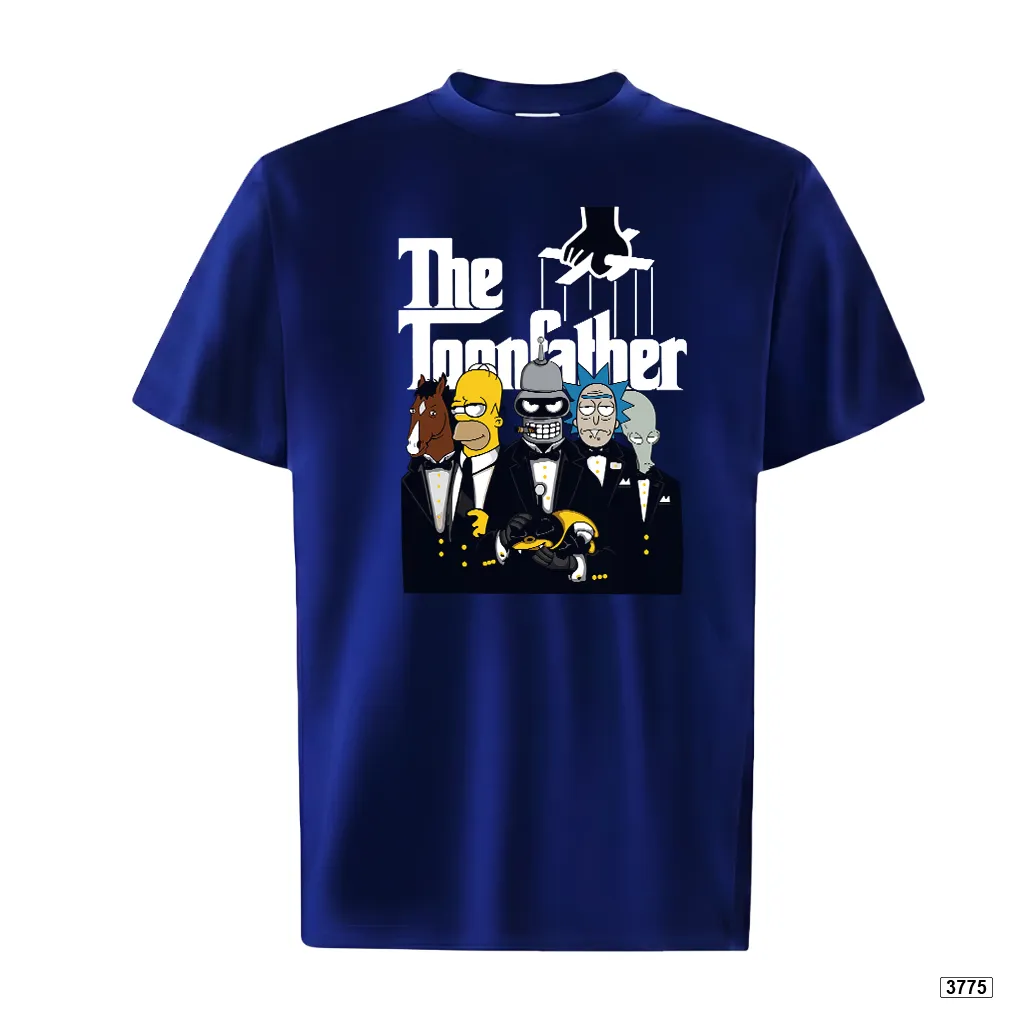Áo thun form rộng unisex The Toonfather trẻ trung năng động chất thoáng mát TeePrint 3775_thumbnail_12