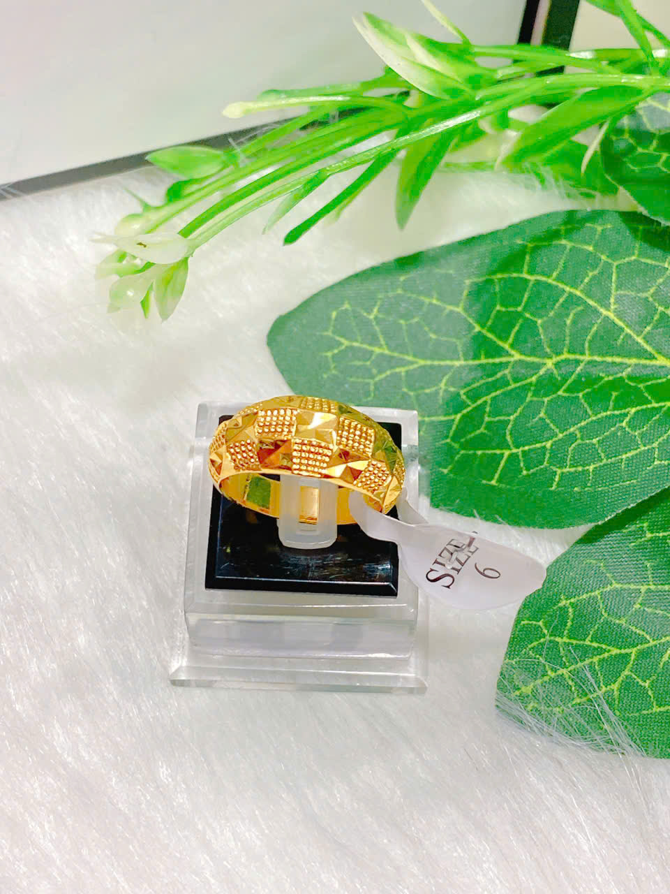 ComBo Lắc Khoen Lật Tặng nhẫn Vân Mây