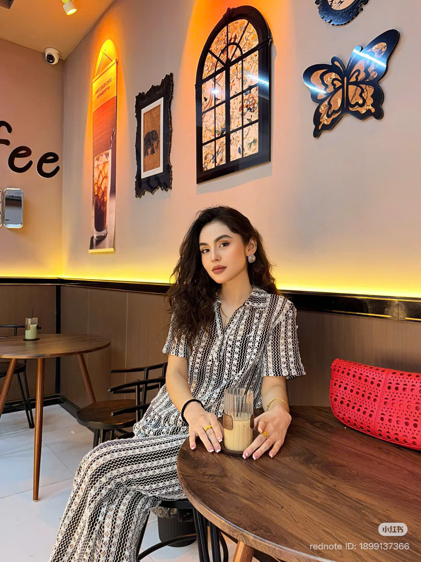 J12 Set bộ len thổ cẩm ( HỒNG )