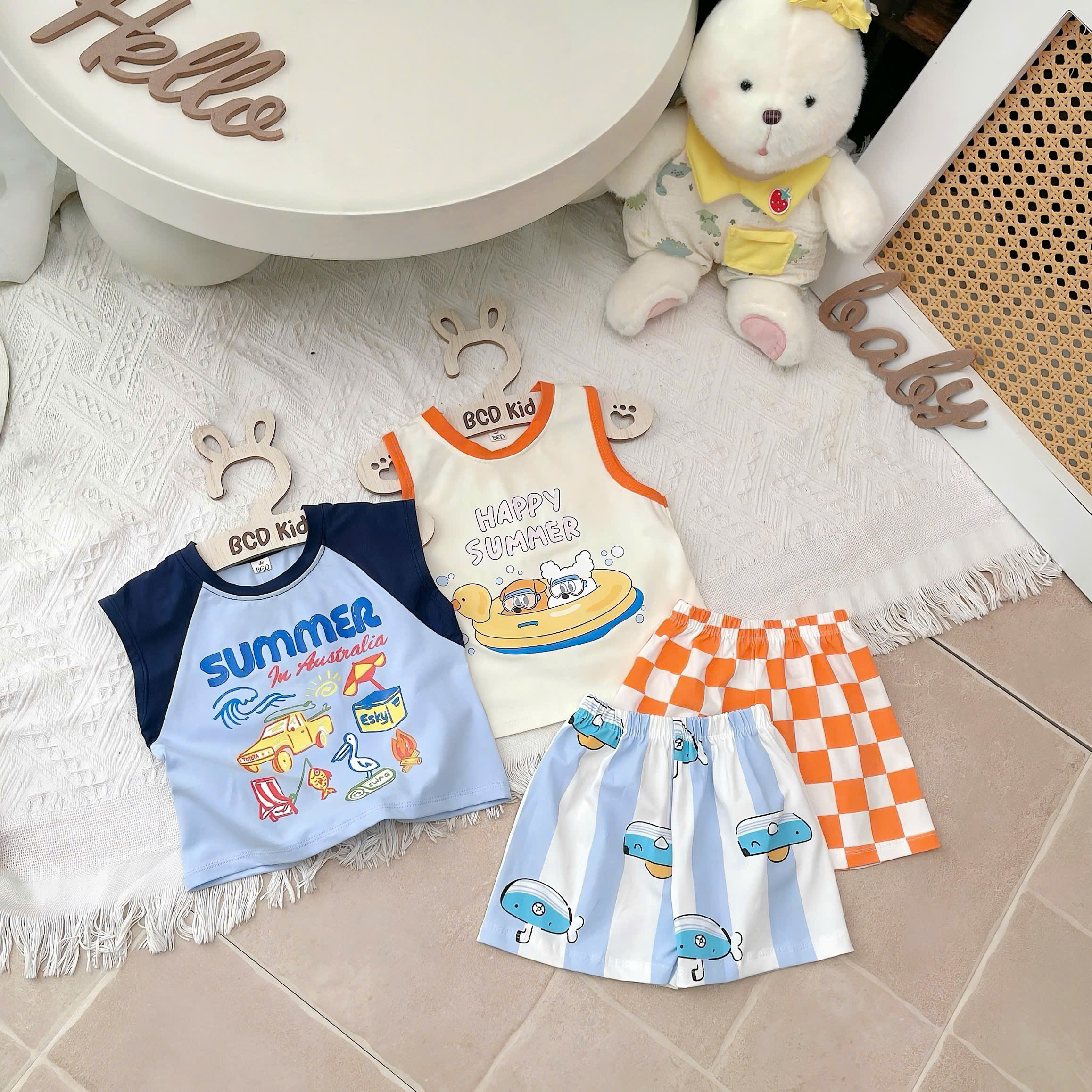 D64 SET 2 BỘ BA LỖ SUMMER- A100.382