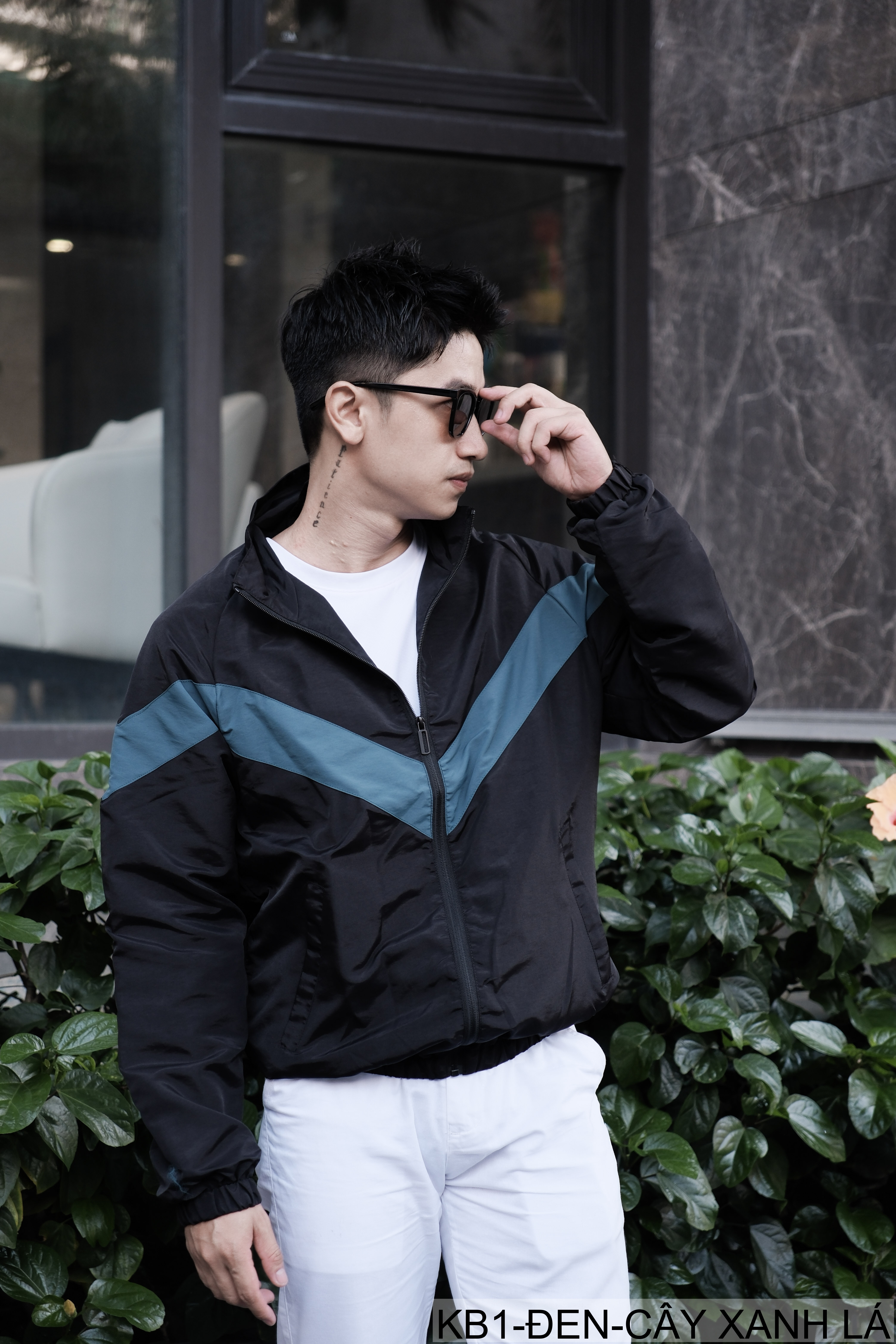 KB1 - Áo khoác nam thể thao phối màu năng động, form rộng rãi, mùa xuân thu_thumbnail_23