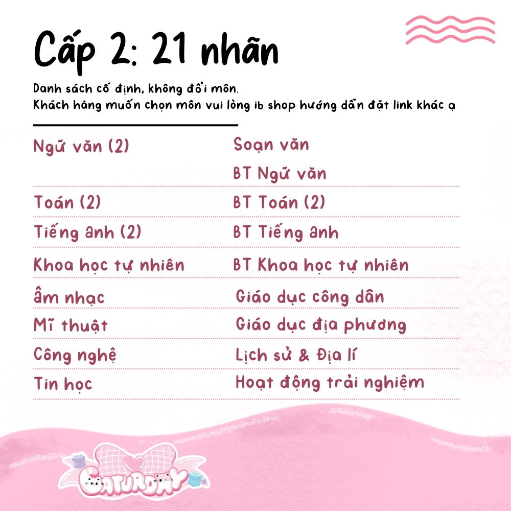 Giấy bao tập Chấm bi, Nhãn vở Simple in theo yêu cầu_thumbnail_5