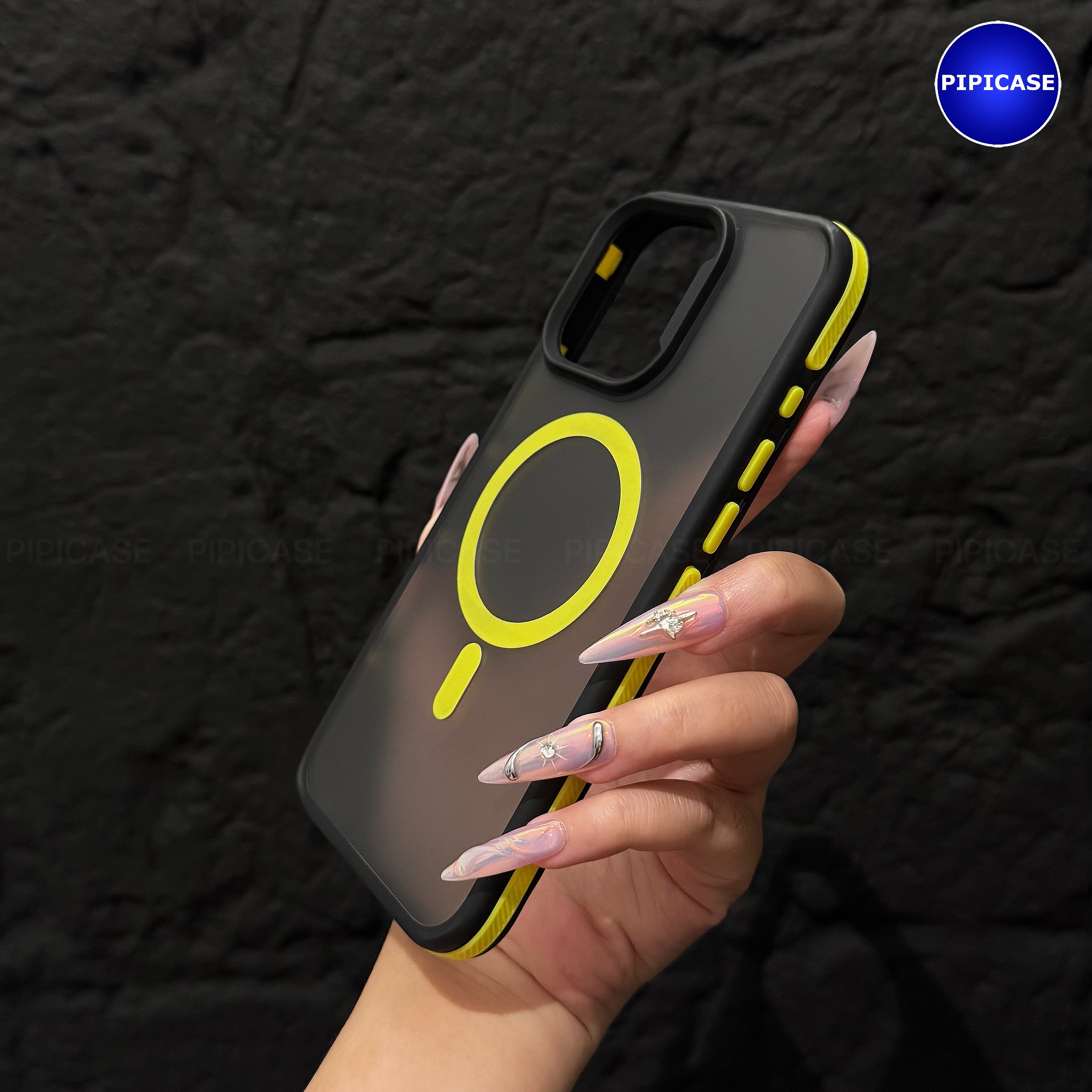 Ốp Lưng iPhone 15 Pro Max - Map - Vàng_thumbnail_4