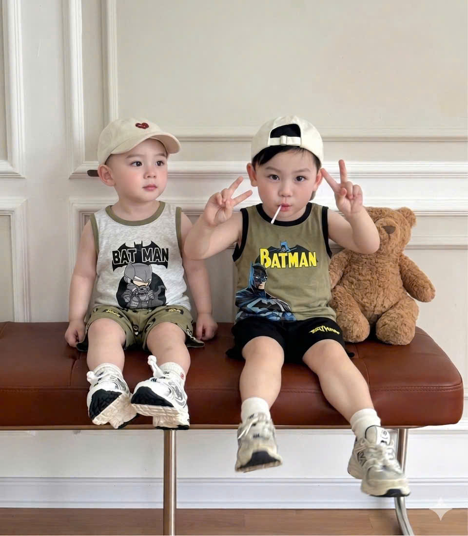 A63 SET 2 BỘ BA LỖ BATMAN 2 MÀU- A100.360