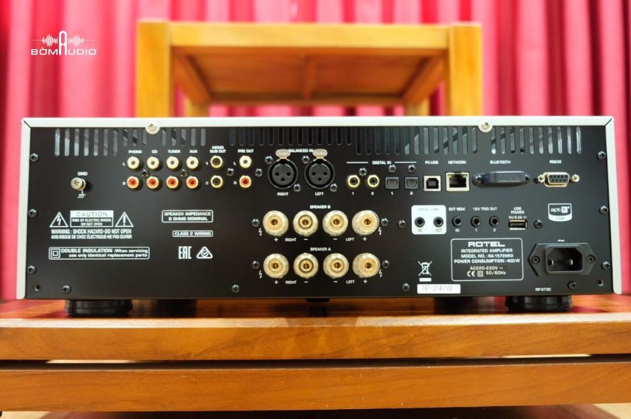 Hình ảnh chụp thực tế Amply Nghe Nhạc ROTEL RA-1572 MKII tại Bờm Audio