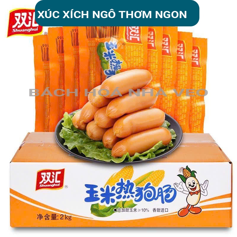 combo 10 cái xúc xích ngô ăn vặt thơm ngon hàng chuẩn