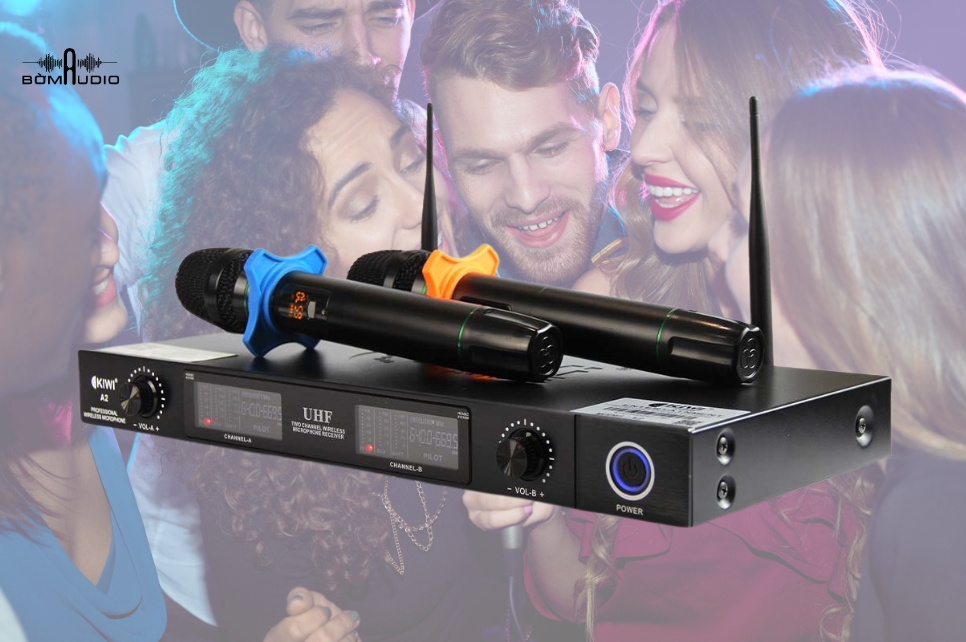 Micro Kiwi A2 được trang bị tần số UHF