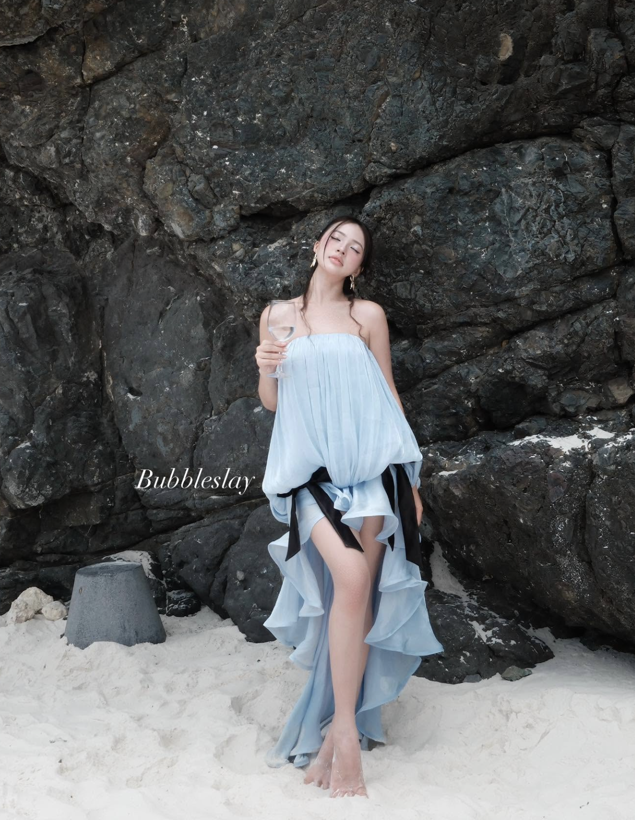 BUBBLE - SOLEIL NOIR BOW DRESS_thumbnail_7
