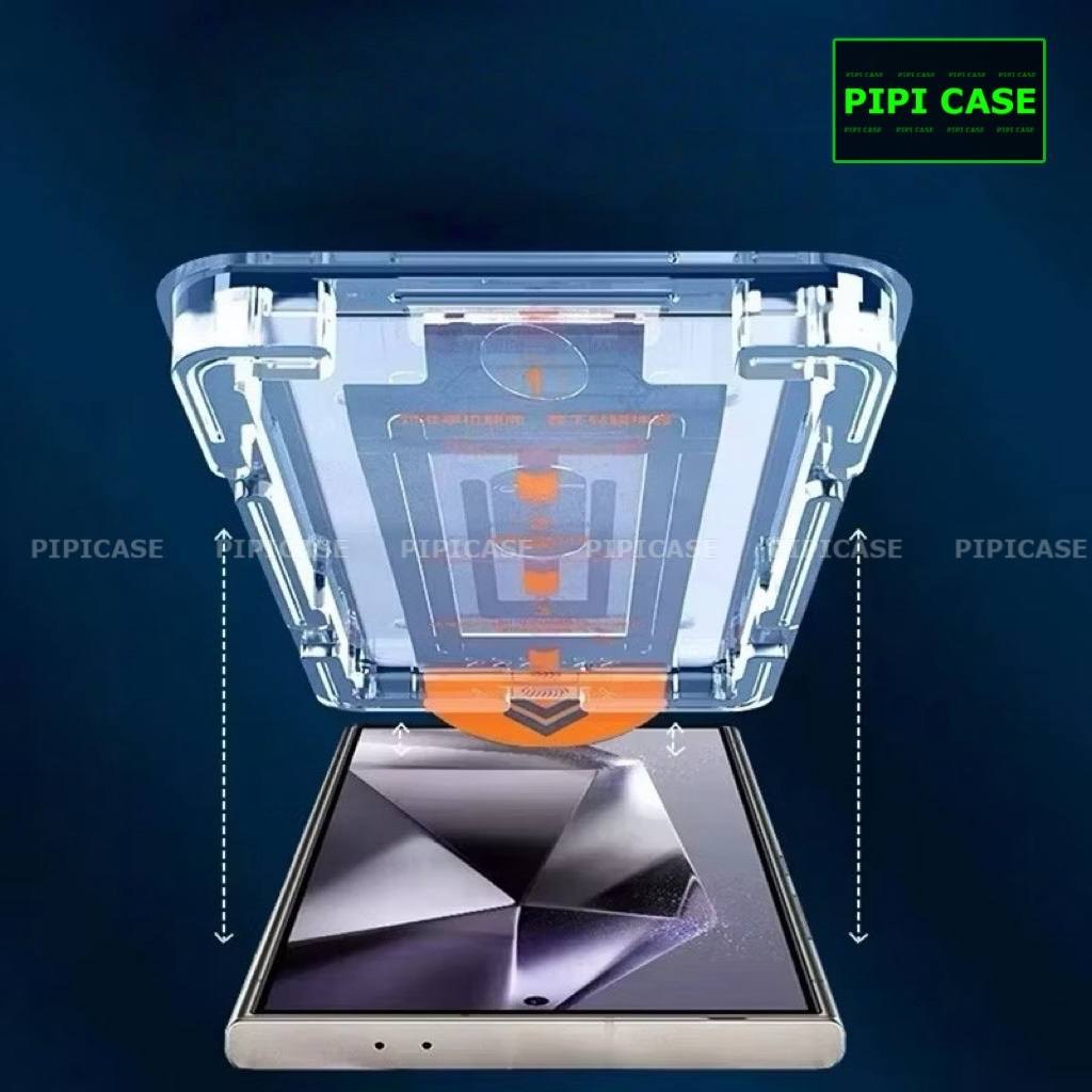 Dán màn hình có khung trợ dán + tự động lấy bụi cho Samsung S21 5G - Trong_thumbnail_1