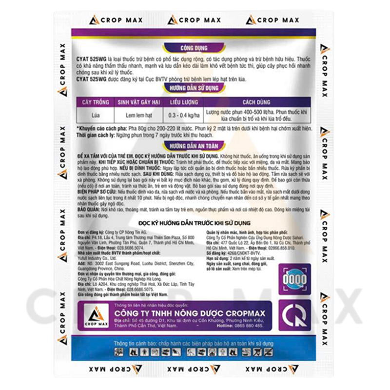 CYAT 525WG – Thuốc trừ bệnh phổ rộng, sạch bệnh nhanh, phục hồi cây mạnh_thumbnail_1