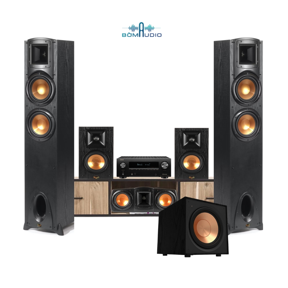 Combo Amply DENON AVR X2700H + Front KLIPSCH F-200 + Center KLIPSCH C-200 + Surround KLIPSCH B-100 + Sub KLIPSCH R-101SW - B74_thumbnail_1