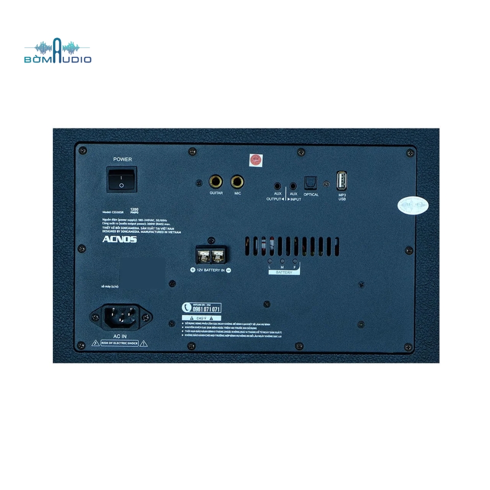 Loa Karaoke Di Động ACNOS CS550SR_thumbnail_4