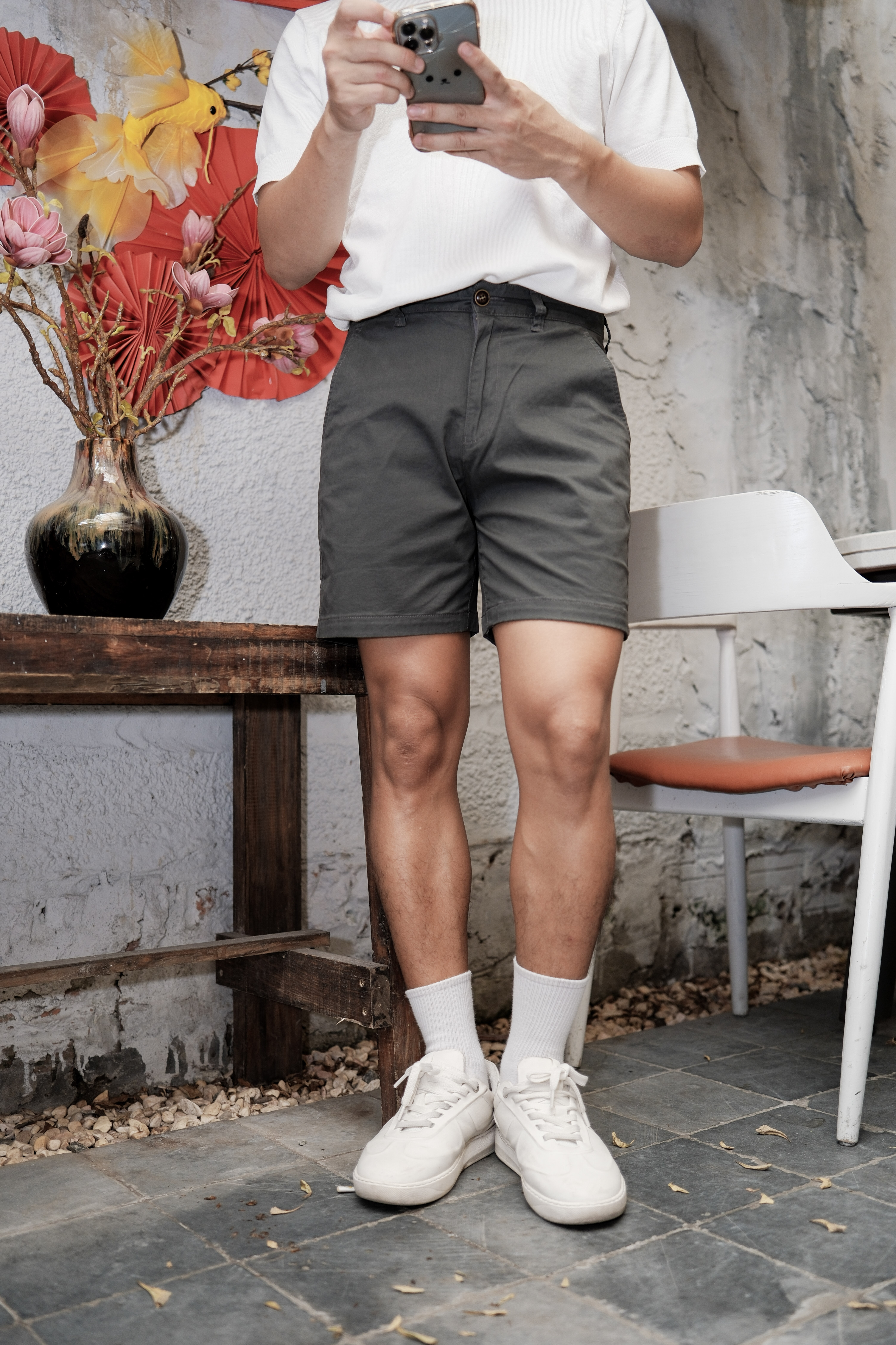 QA2 - Quần short nam ống đứng phong cách Hàn Quốc chất cotton thoáng mát mùa hè_thumbnail_33