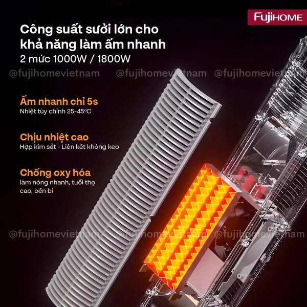 Quạt Làm Mát, Sưởi Ấm và Tạo ẩm 4 mùa Fujihome AC01_thumbnail_5