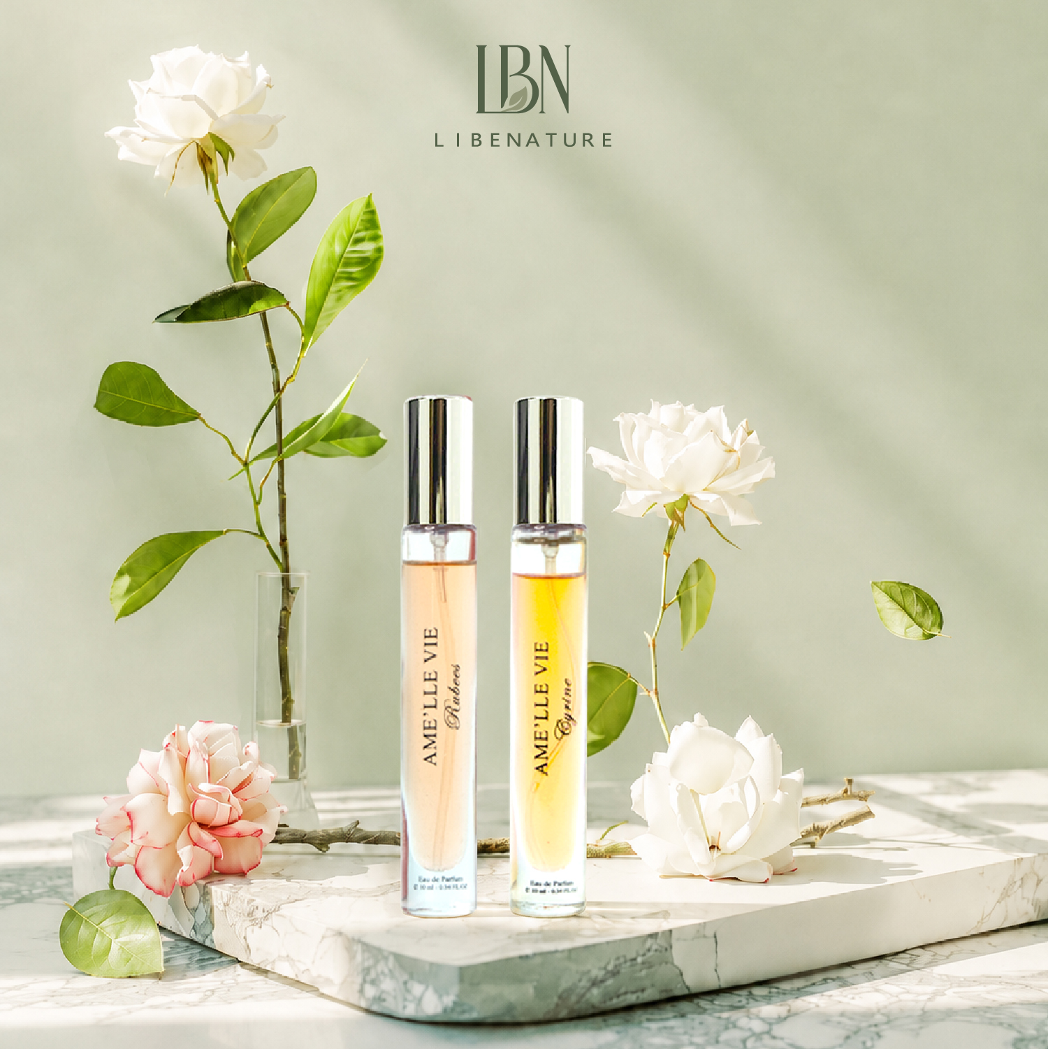 Combo 2 Chai Nước hoa Ame'lle Vie CYRINE & RUBEES 10ml_thumbnail_5