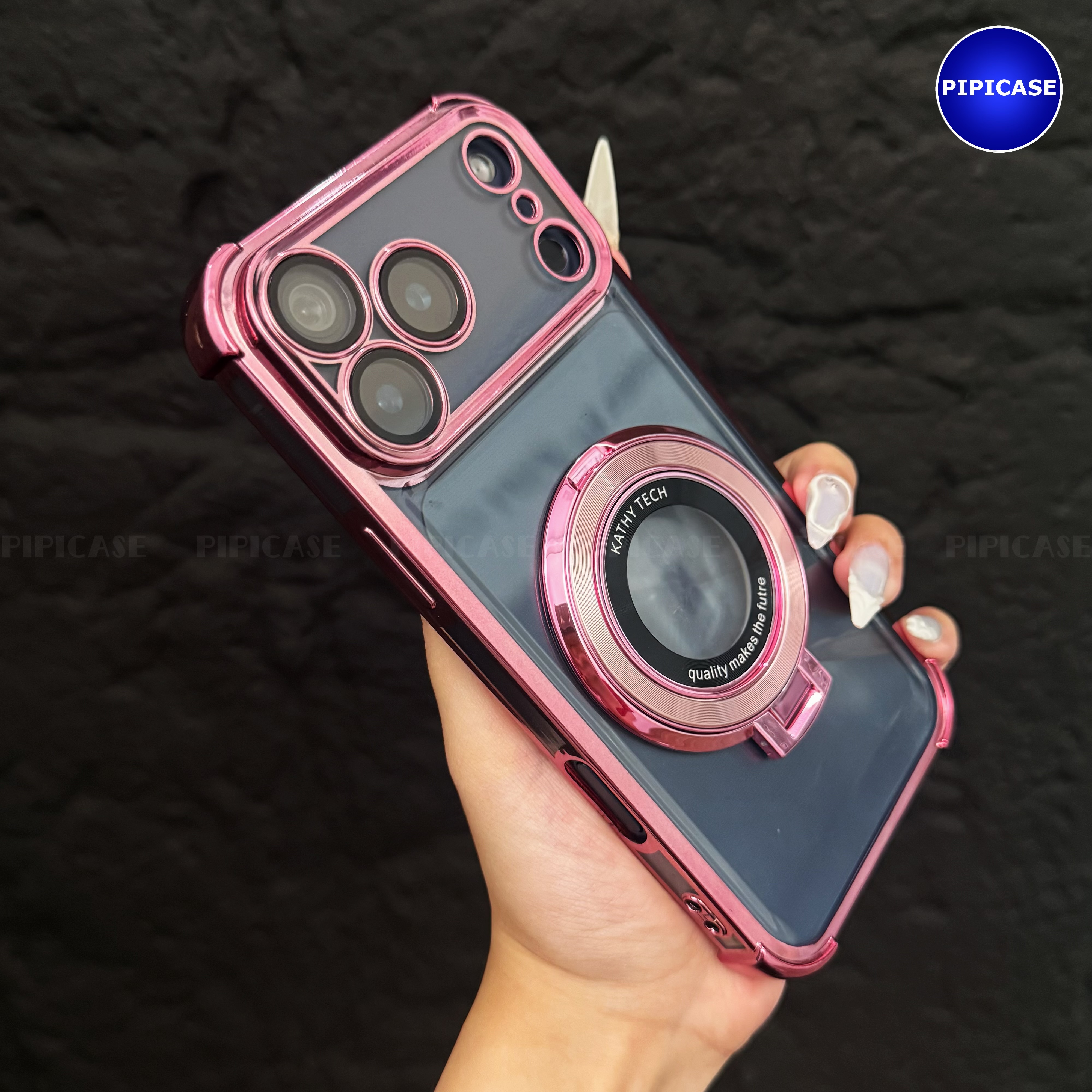 Ốp Lưng iPhone 17 Pro - Ven - Hồng_thumbnail_29