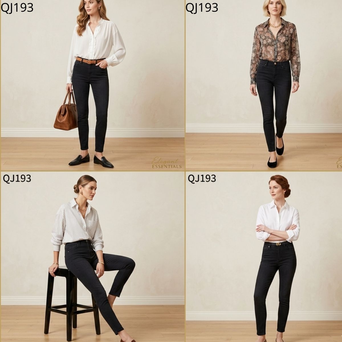 QJ193 - Jeans Skinny Xám E.X_thumbnail_4
