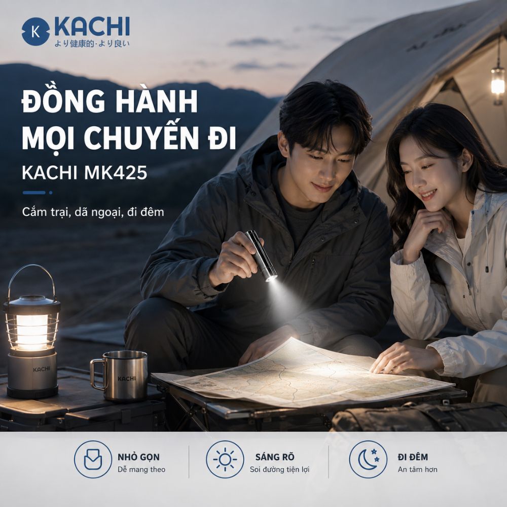 Đèn Pin Sạc Đa Năng Kachi MK425: Soi Rọi Mọi Hành Trình, Bừng Sáng Mọi Cuộc Vui_thumbnail_5