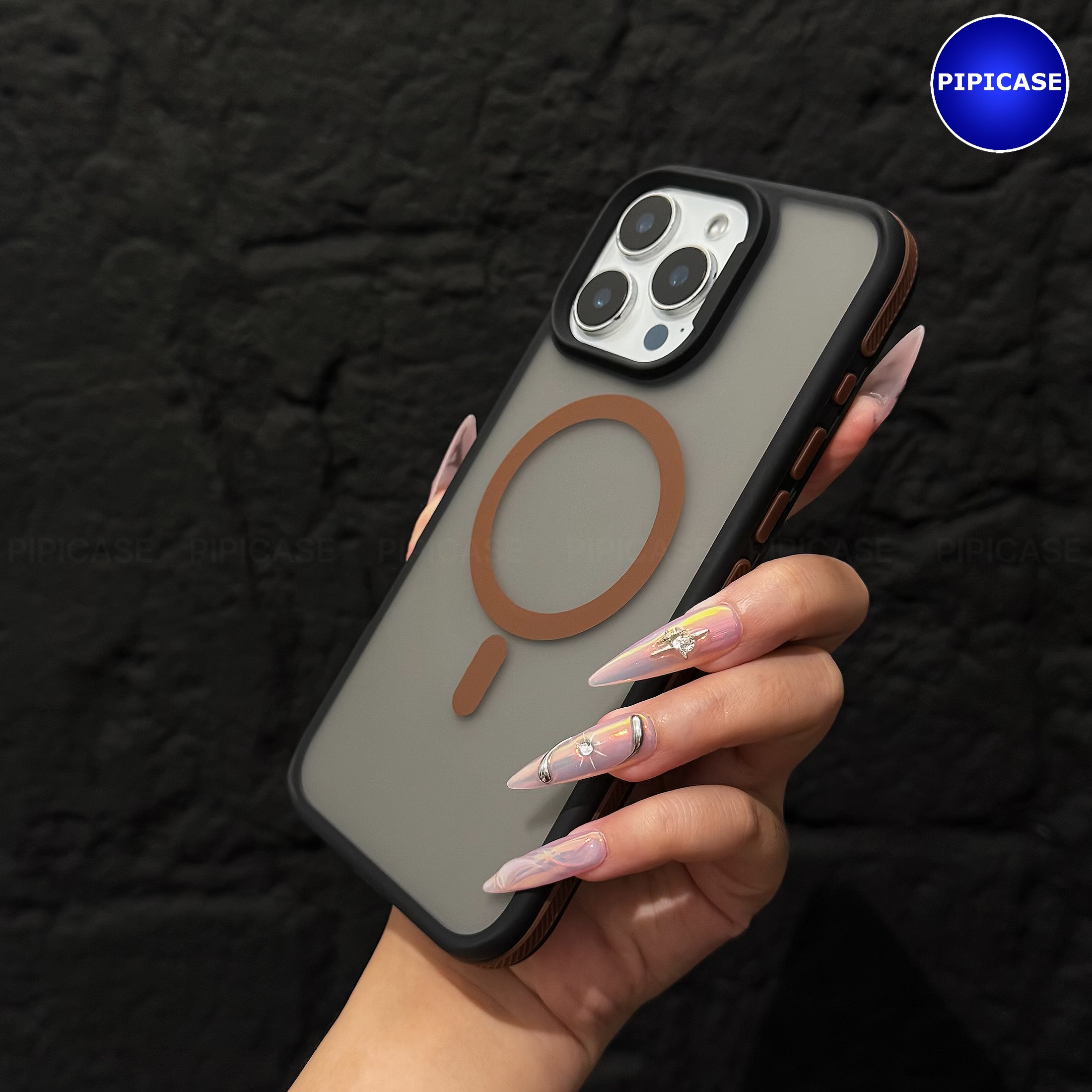 Ốp Lưng iPhone 15 Pro Max - Map - Nâu_thumbnail_11