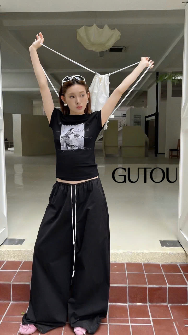 [ GUTOU ] Áo Thun In Hình Retro Muse_thumbnail_3