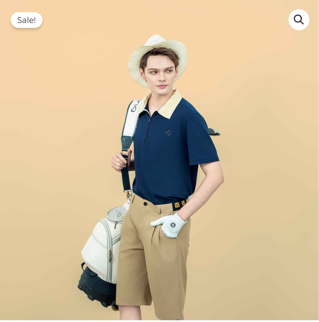 Áo Polo nam phối cổ sọc vàng- Navy_thumbnail_2