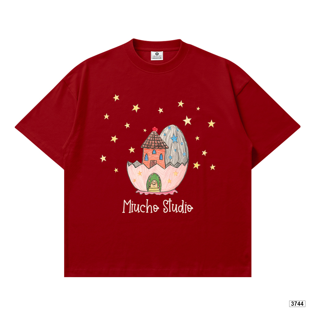 Áo thun nữ form boxy hoạt hình mùa hè Dreamee đáng yêu chất thoáng mát Miucho 3744_thumbnail_17